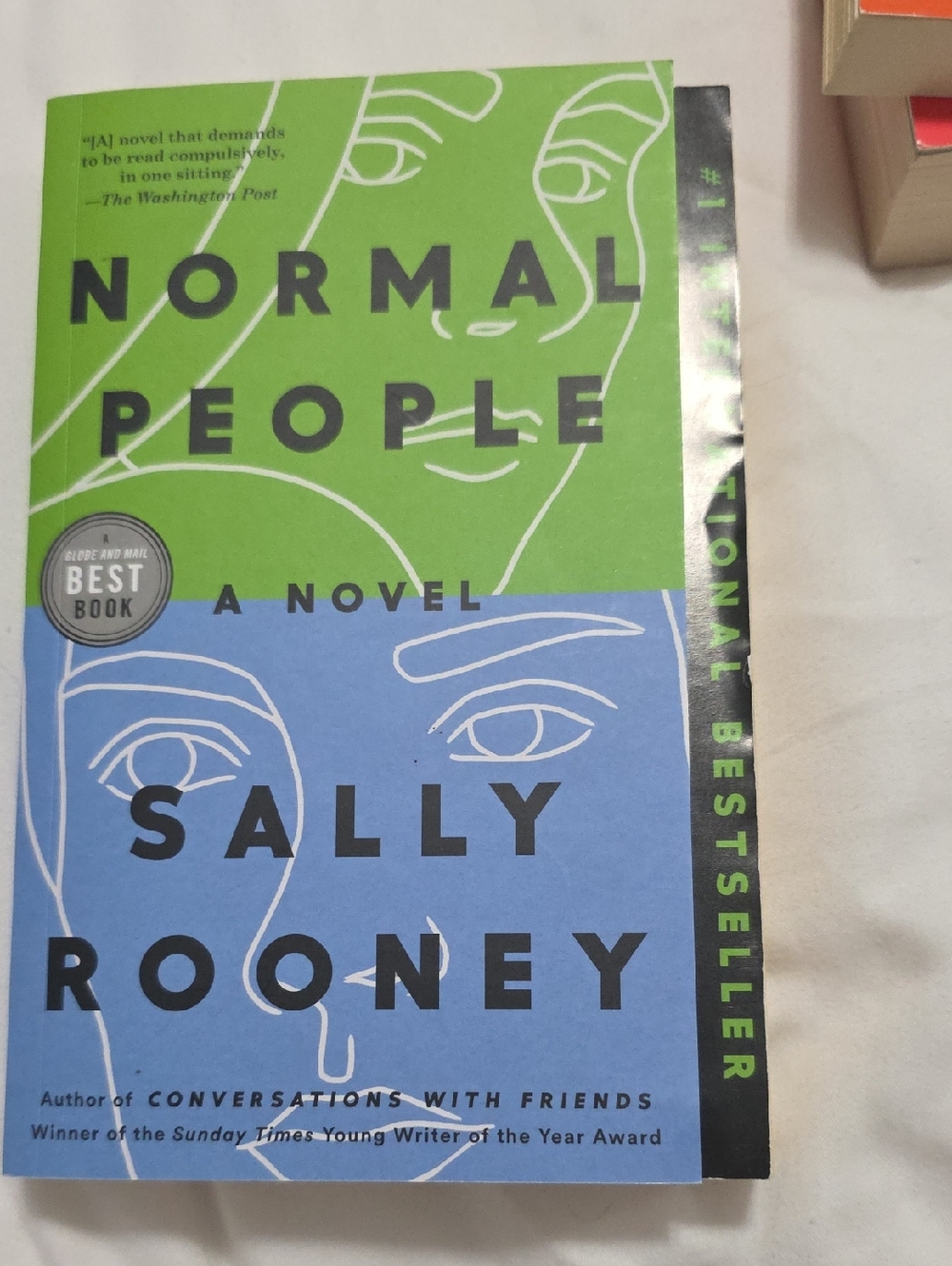 Normal People by Sally Rooney - Green & Blue Paperback